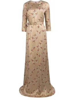 TEREKHOV: Шёлковое платье 