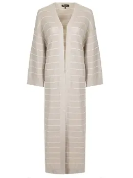 LORO PIANA: Кардиган в полоску 