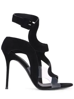 GIUSEPPE ZANOTTI: Чёрные босоножки 