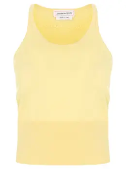 ALEXANDER MCQUEEN: Кашемировый топ 