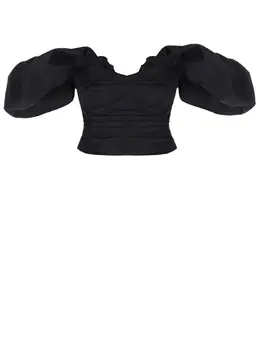 ROZIECORSETS: Чёрный топ 