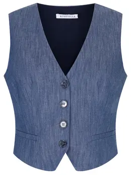ROSEVILLE: Синий жилет 