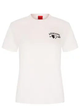 HUGO: Хлопковая футболка 