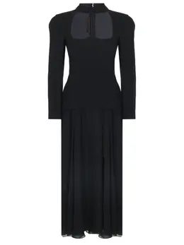 ULYANA SERGEENKO: Однотонное платье 
