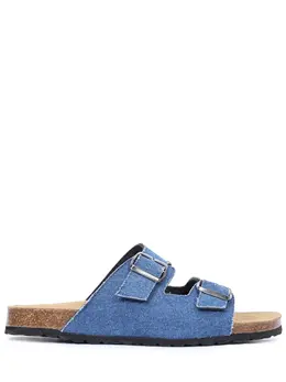 MC2 SAINT BARTH: Синие шлёпанцы 