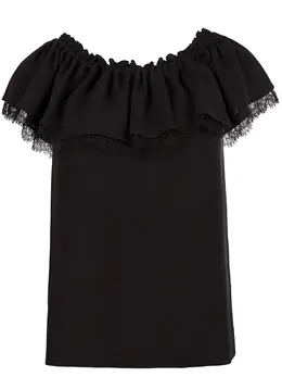 MICHAEL KORS: Шёлковый топ 