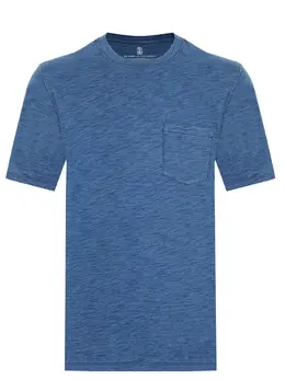 BRUNELLO CUCINELLI: Хлопковая футболка 