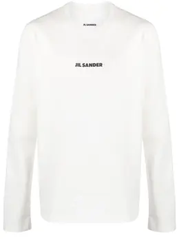 Jil Sander: Футболка с принтом 