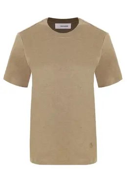 YVES SALOMON: Хлопковая футболка 