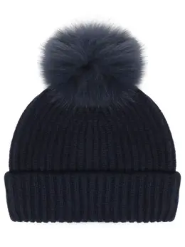 YVES SALOMON: Тёмная шапка 