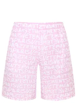 VETEMENTS: Хлопковые шорты 