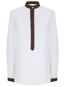 KITON: Льняная блуза 