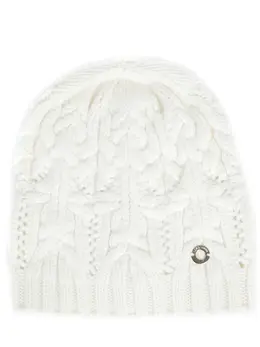 LORO PIANA: Белая шапка 