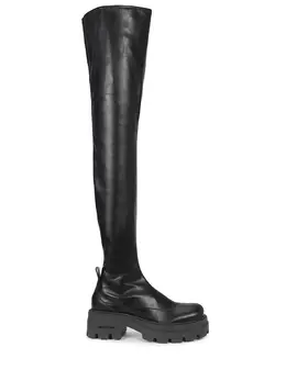 SERGIO ROSSI: Чёрные сапоги 