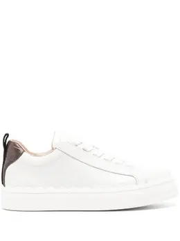 Chloé Lauren logo pull-tab sneakers 20607390