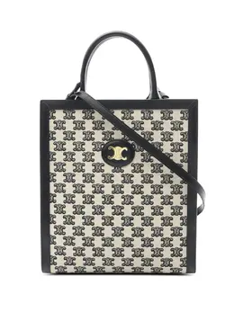 Celine 2021-2025 Small Triomphe Canvas Vertical Cabas tote bag 32564921
