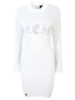 PHILIPP PLEIN: Трикотажное платье  Gothic