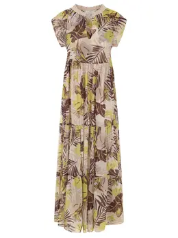 PANICALE: Платье с принтом 