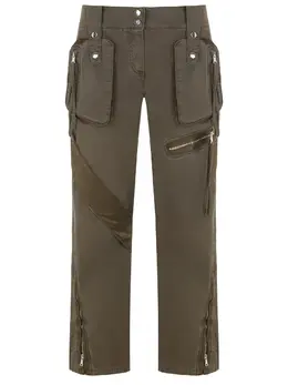 BLUMARINE: Хлопковые брюки 