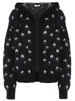 SAINT LAURENT: Кардиган из мохера 