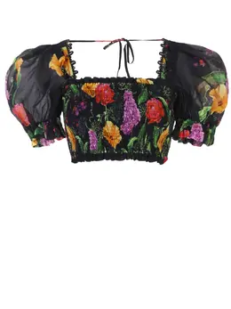 CHARO RUIZ: Хлопковый топ 