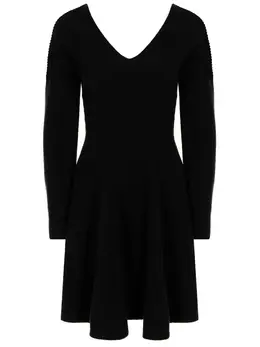 ALEXANDER MCQUEEN: Платье из шерсти 