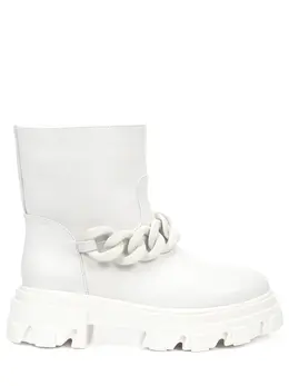 STOKTON: Белые ботинки 