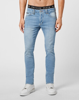 Philipp Plein: Прямые джинсы 