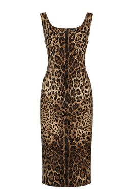 Dolce & Gabbana: Шёлковое платье 