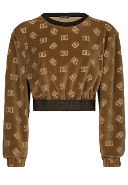 Dolce & Gabbana: Трикотажный свитшот 
