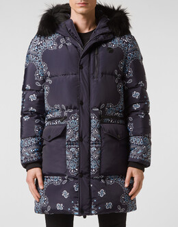 Philipp Plein: Синий пуховик 