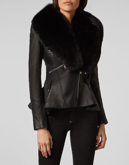 Philipp Plein: Кожаная куртка 