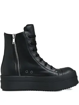 Rick Owens zip-fastening high-top sneakers 31041591