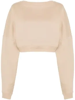 Saint Laurent: Светлый свитшот 