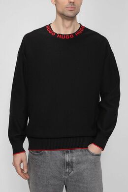 HUGO: Хлопковый свитер 
