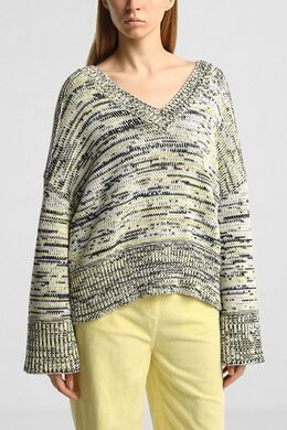 BOSS: Свитер с v-образным вырезом 