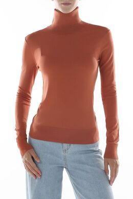 Calvin Klein: Свитер с высоким воротником 