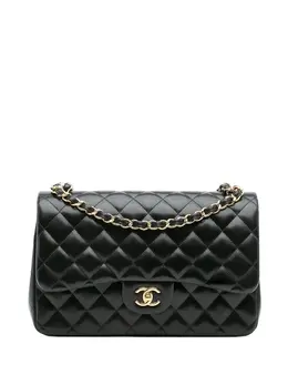 CHANEL Pre-Owned: Чёрная сумка 