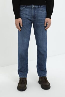 BOSS: Прямые джинсы 