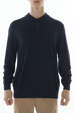 BOSS: Поло с длинным рукавом 