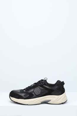 BOSS: Чёрные кроссовки 