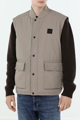 BOSS: Коричневый жилет 