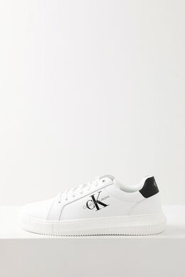 Calvin Klein: Белые кеды 