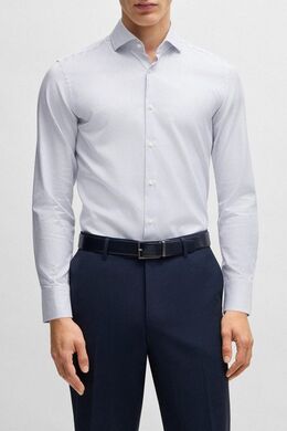 BOSS: Хлопковая рубашка 