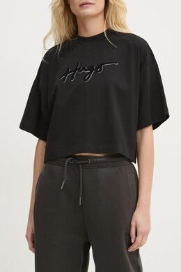 HUGO: Хлопковая футболка 