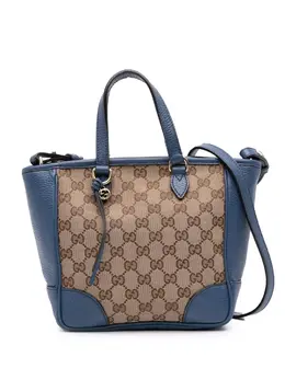 Gucci 2016-2025 Small GG Canvas Bree satchel 32016896