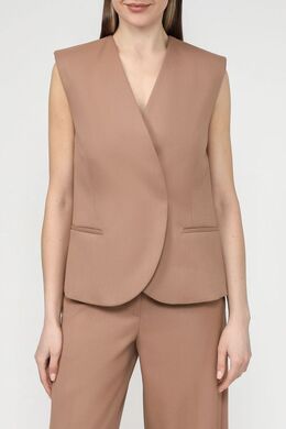 Calvin Klein: Коричневый жилет 