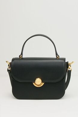 Furla: Чёрная сумка 