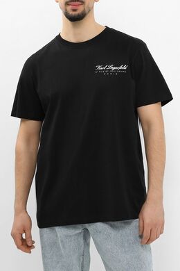 Karl Lagerfeld: Хлопковая футболка 