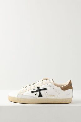 PREMIATA: Белые кеды  Steven-D